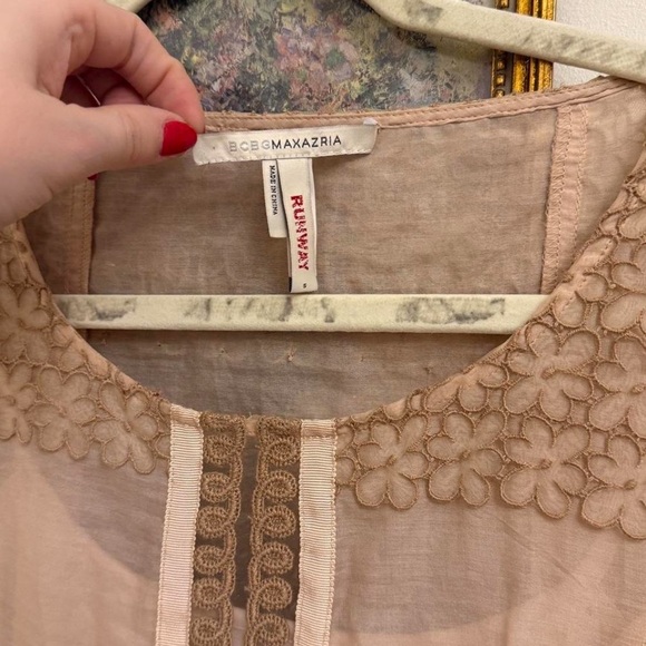 BCBG Maxazria Runway Drop-Waist Shift Dress - Picture 2 of 5